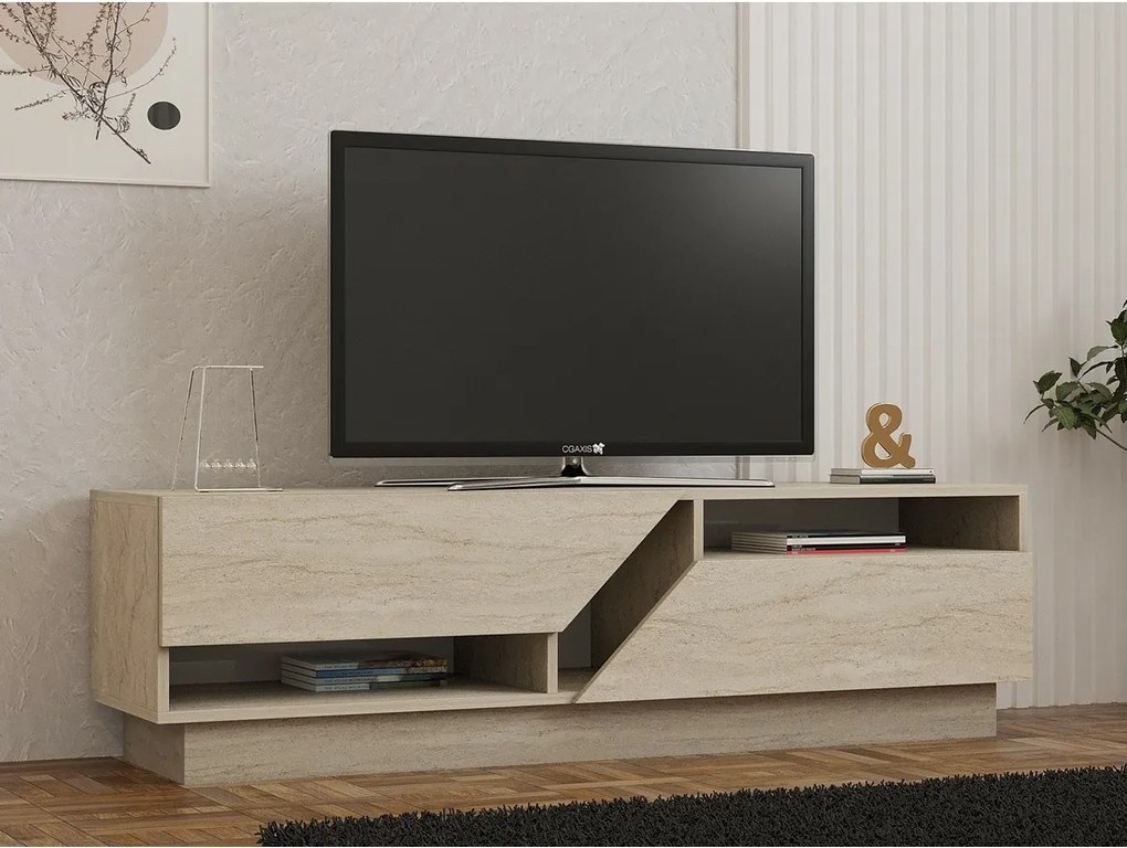 Koza Travertine TV-asztal