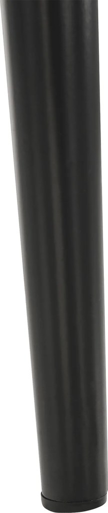 Szék, bézs Dulux Velvet szövet/fekete fém, COLETA NOVA