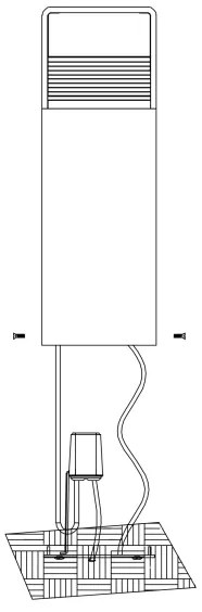 Eglo 98271 - LED Kültéri lámpa  DONINNI LED/5W/230V IP44