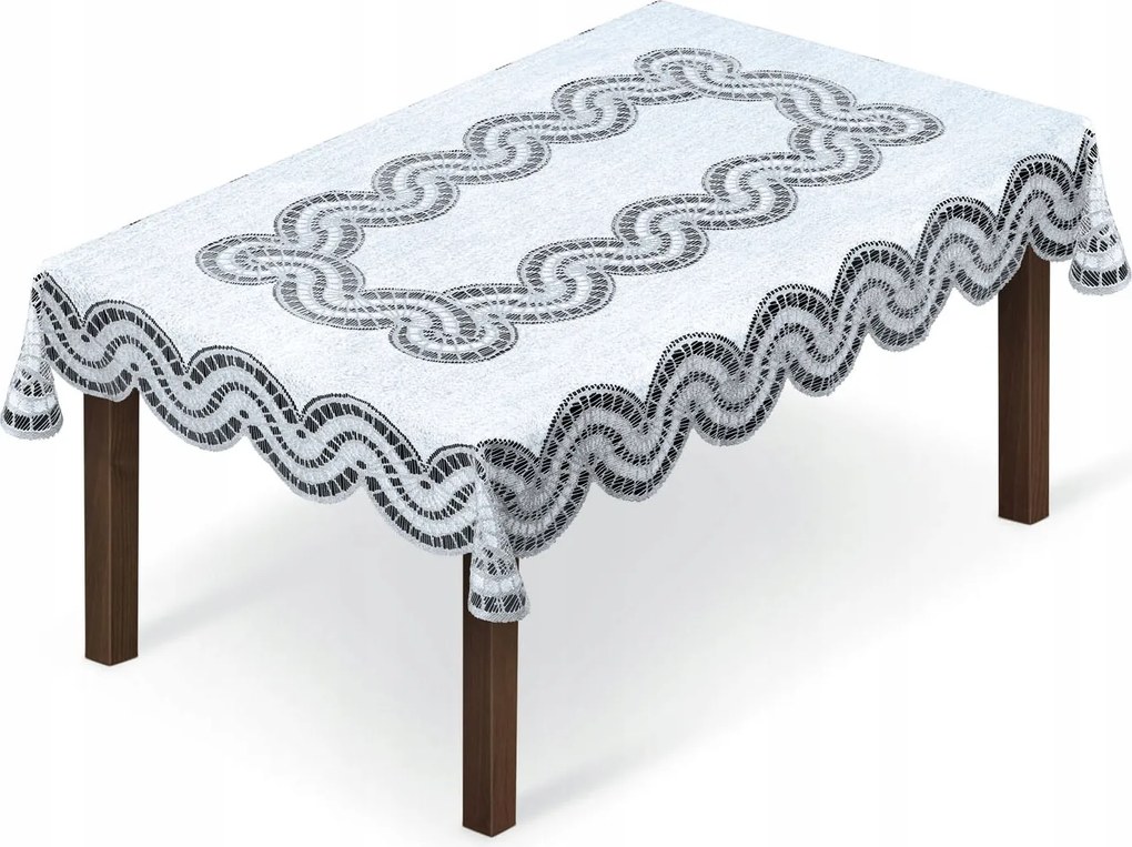 Mg 255130 Abrosz jacquard 100x150 téglalap Szürke pol