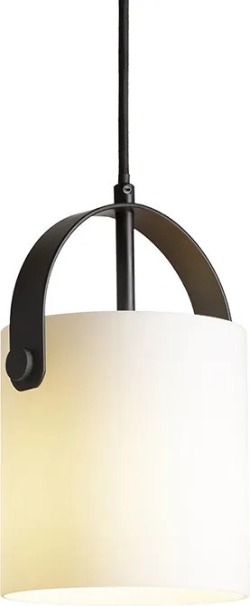 RENDL JULIETTA 16 függőlámpa opálüveg/fekete 230V LED E27 15W