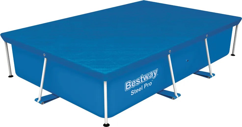 Bestway Medence takaró fólia 259 x 170 cm - Fémvázas szögletes medencéhez