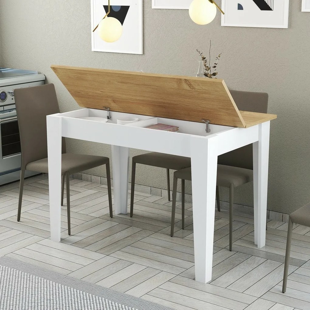 Kiev White and Oak étkezőasztal