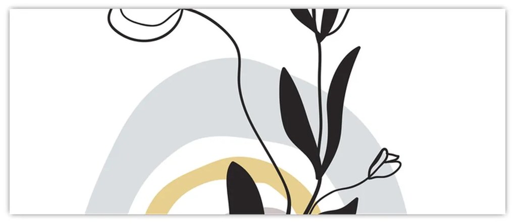 Kép - Virágok vázában N⁰1 (120x50 cm)
