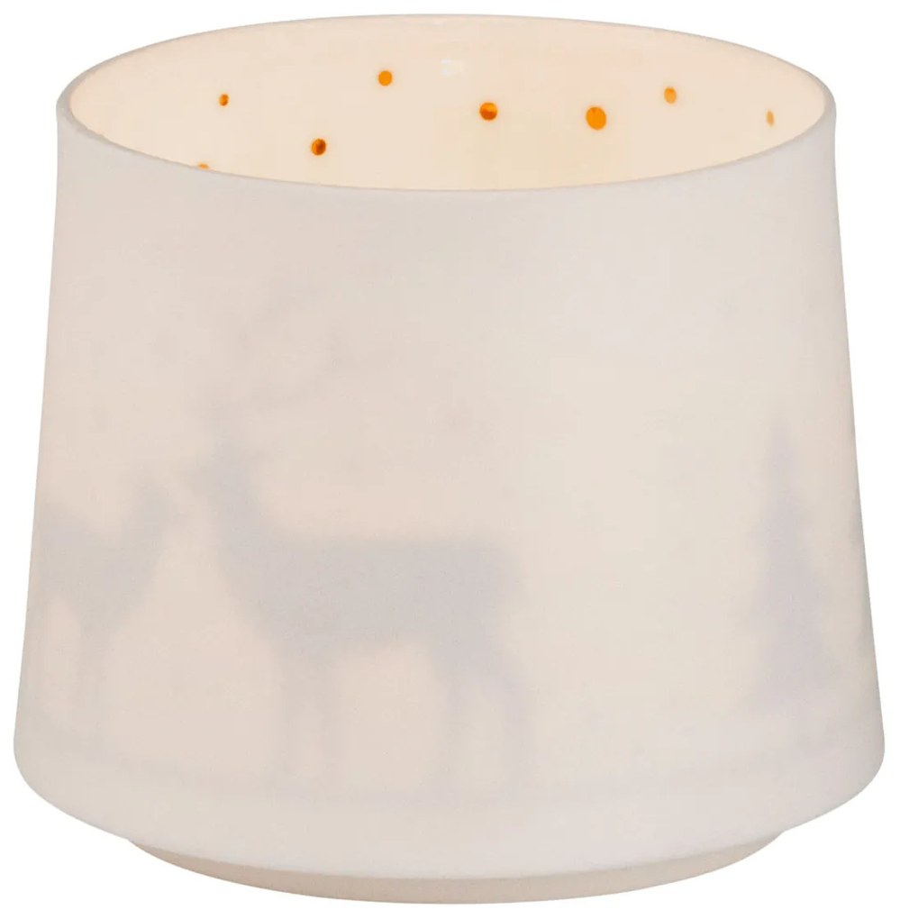 Räder Fehér porcelán gyertyatartó HIRSCH