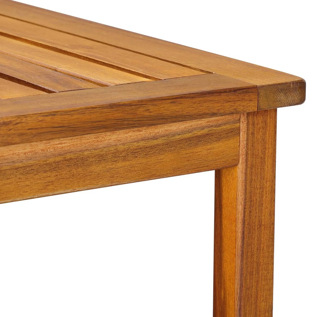 WASHINGTON fa tárolóasztal, 45x45x45cm, barna Casaria