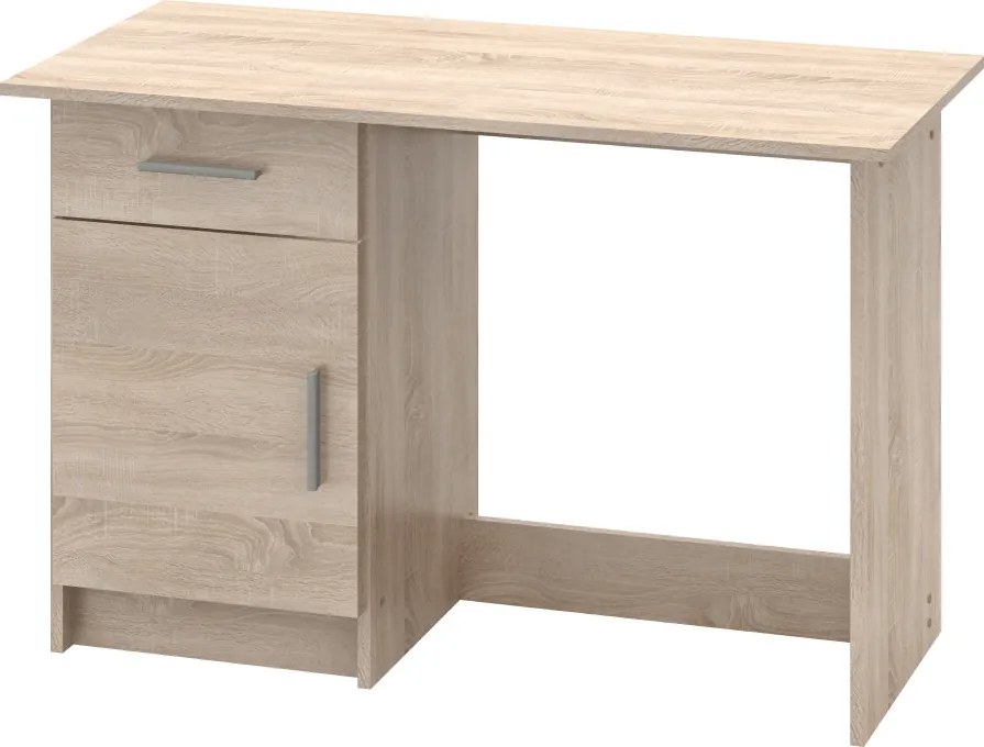 Univerzális PC asztal, sonoma tölgy, SIRISS NEW