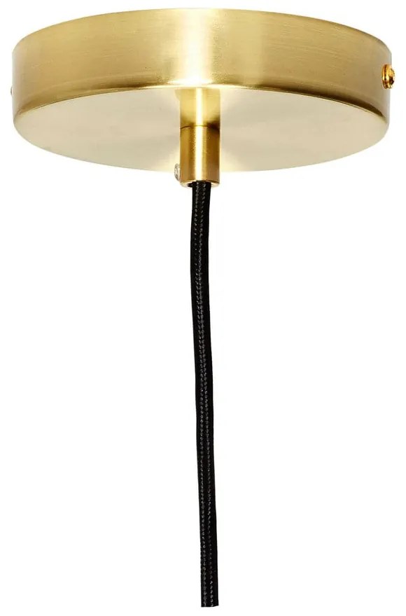 Fehér függőlámpa üveg búrával ø 40 cm Serene – Hübsch