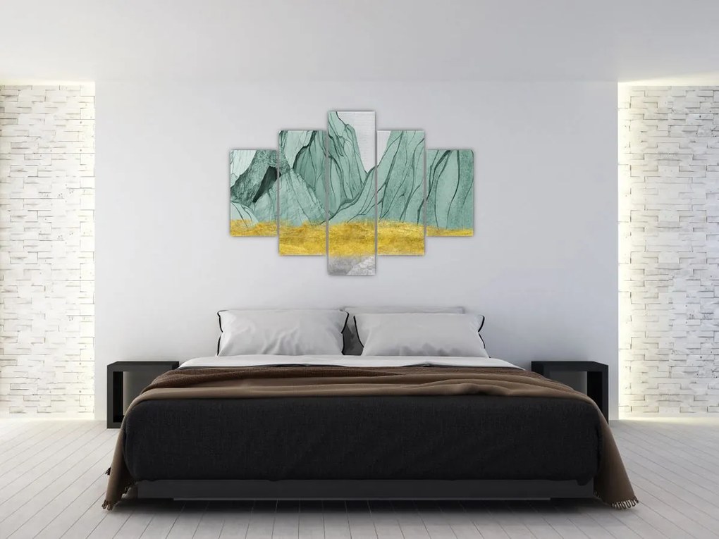 Kép - Smaragdhegység N⁰1 (150x105 cm)