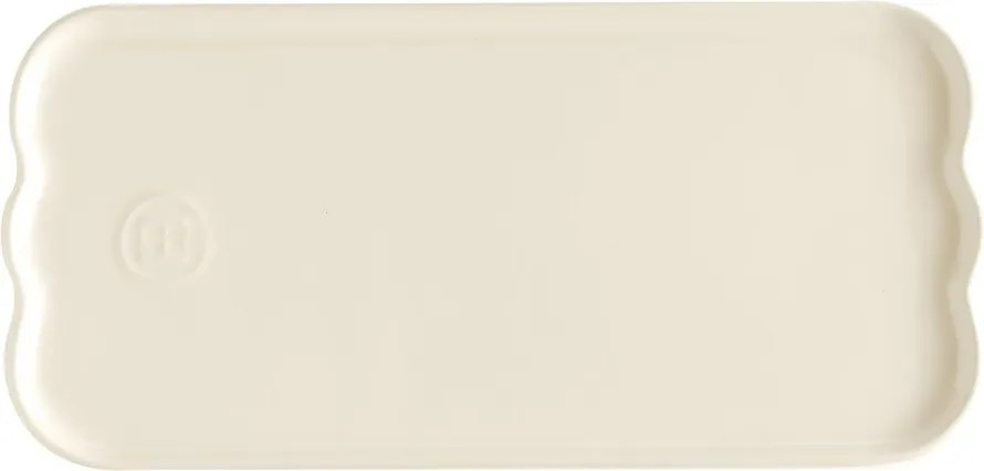 Krémszínű kerámia szervírozó tányér Madeleine – Emile Henry