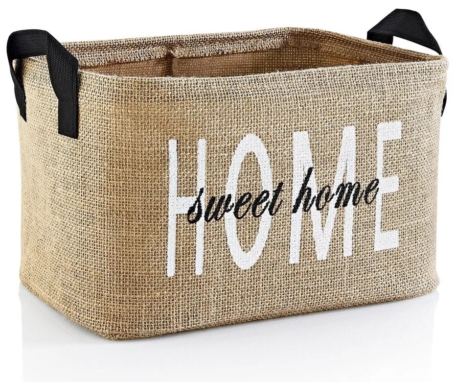 Juta tárolókosár 30x22x30 cm – Mioli Decor