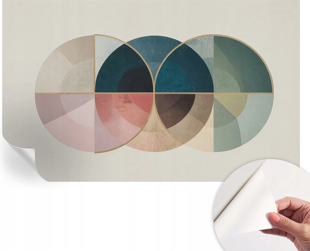 Dekoratív öntapadós fotótapéta Geometrikus elegancia 416x254 cm