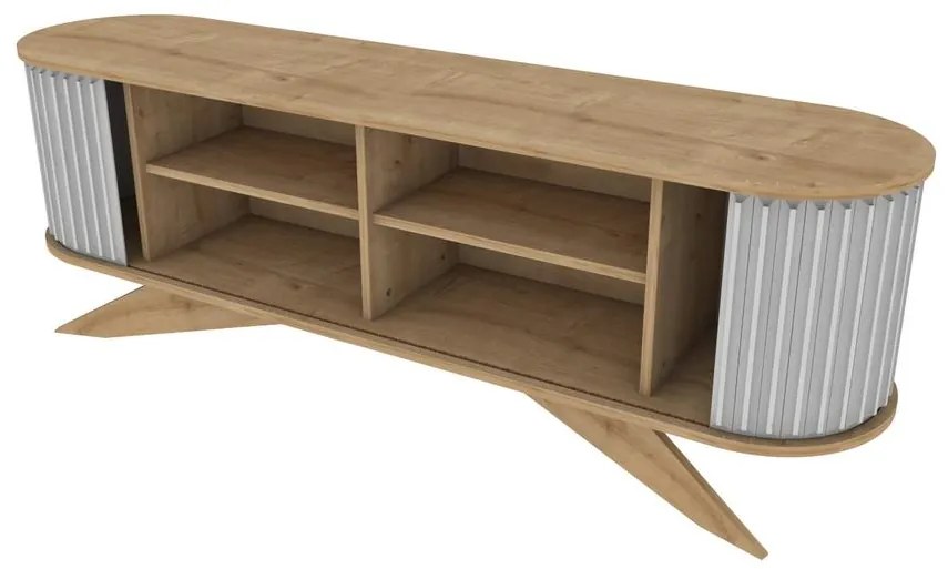TV szekrény Stor - Sapphire, White