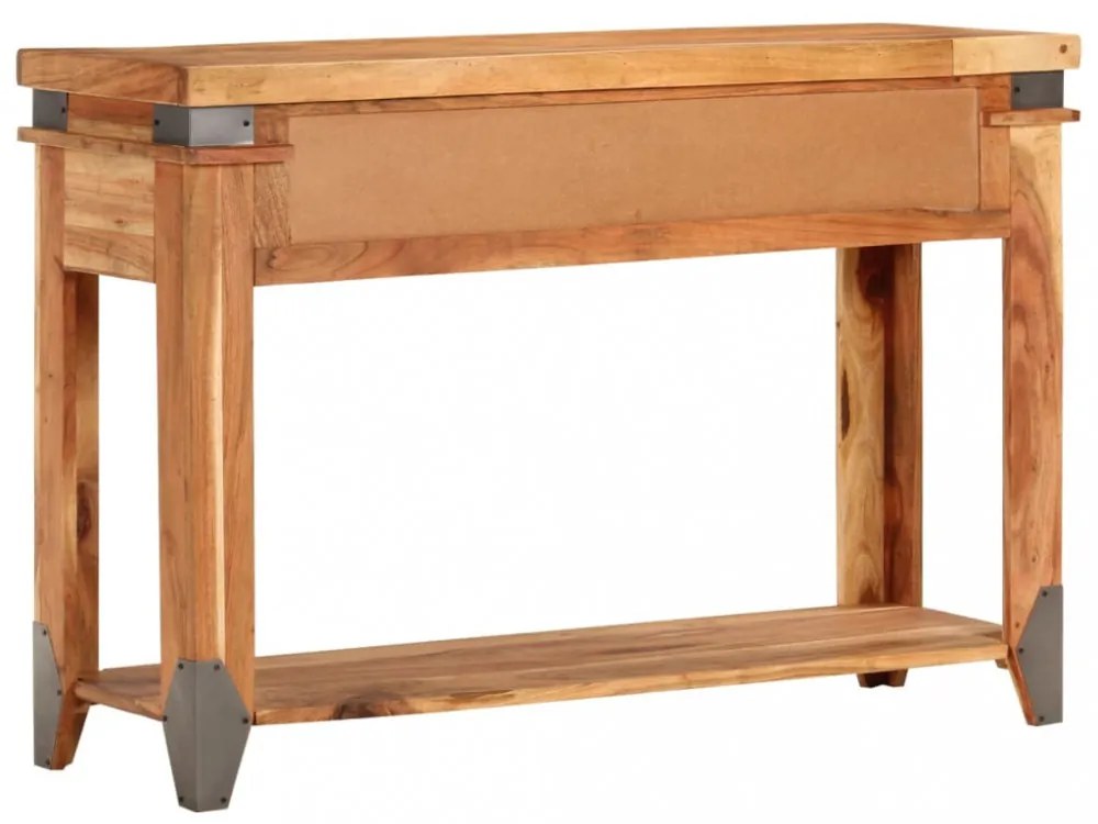 tömör akácfa tálalóasztal 110 x 34 x 74 cm