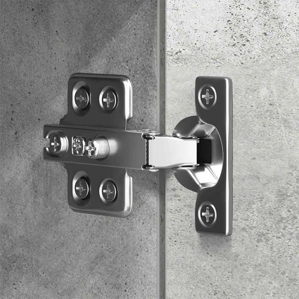 10 részes betonszürke szerelt fa TV-szekrényszett