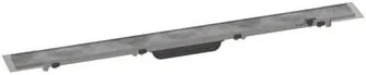 Hansgrohe RainDrain Rock 80 cm rozsdamentes acél zuhanytálca 56031000