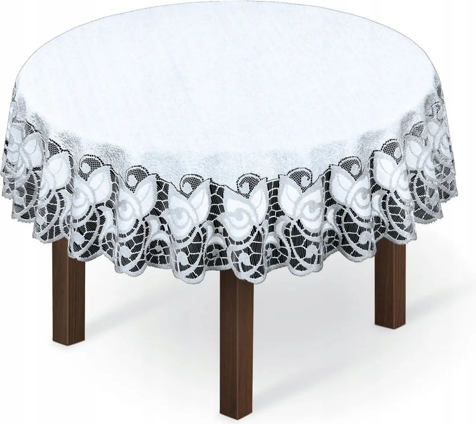 Mg Abrosz Jacquard Kerék szürke 254243 Ø 180cm