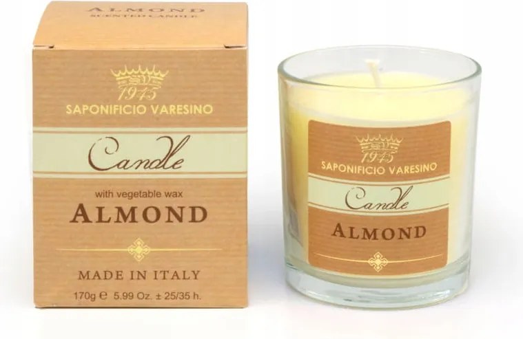 Saponificio Varesino illatgyertya Mandula 170g