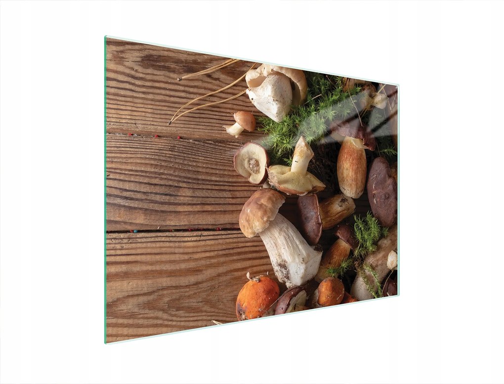 Üveg Vágódeszka 40x30 Gomba Edzett Üveg