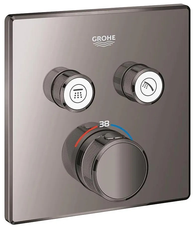 GROHE 29124A00 - termosztátos csaptelep GROHTHERM SMARTCONTROL grafit
