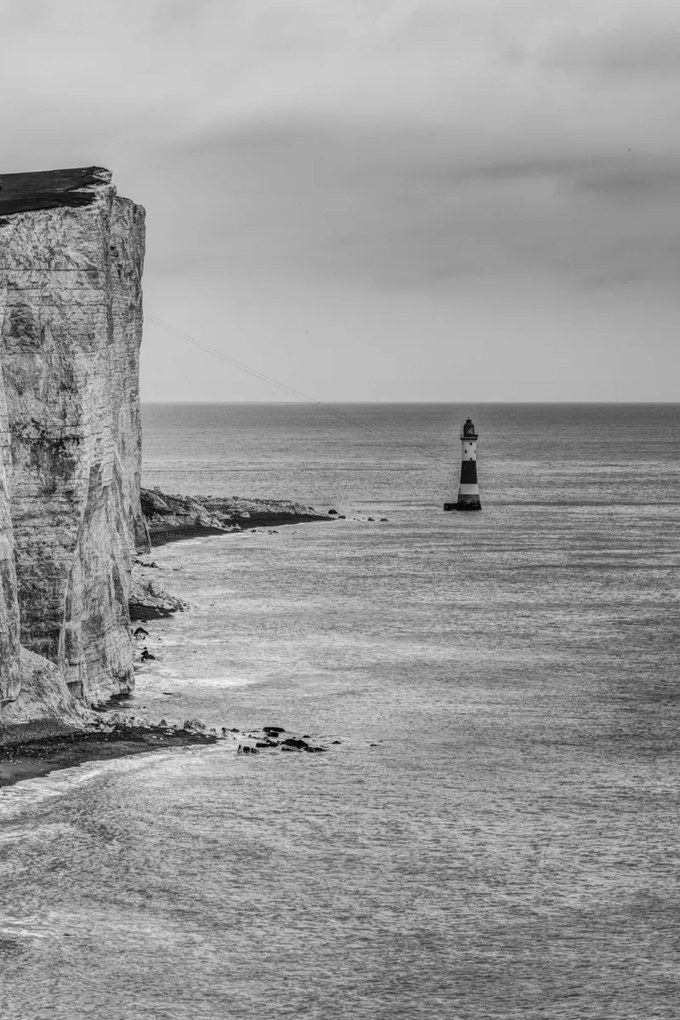 Poszter 61x91,5cm Beachy Head és világítótorony, Assaf Frank