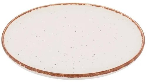 Altom porcelán sekély tányér Reactive Ivory, 26,5cm
