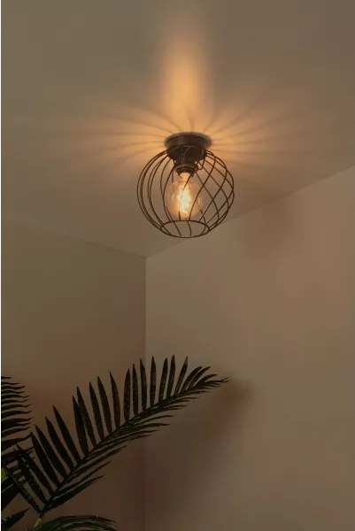 Lucide 21128/25/30 - DANZA mennyezeti lámpatest 1x E27/40W/230V, átm. 25 cm