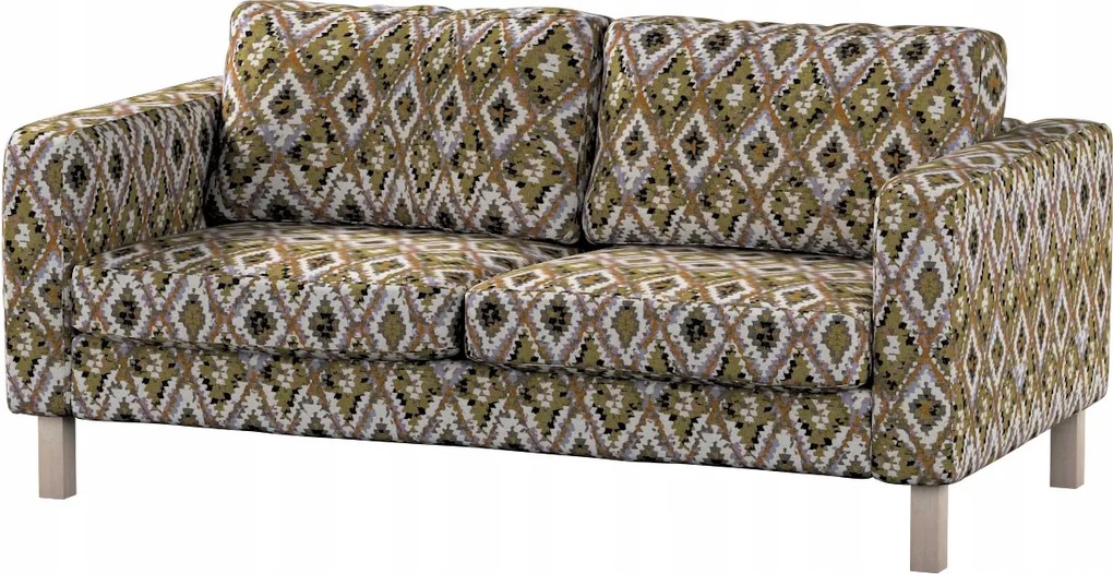 Karlstad 2 személyes kinyitható kanapé huzat Ikea narancssárga