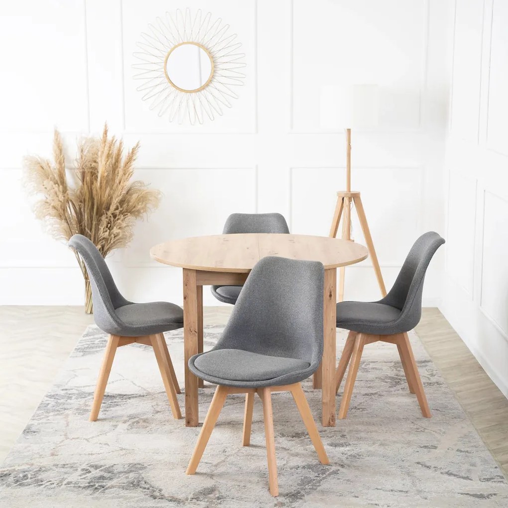 Szürke Szövet Étkezőszék NEVEL