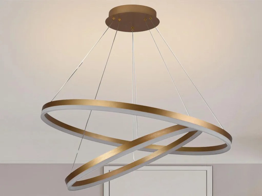 NEDES J4311-G Modern Led Függesztett Lámpa IP20
