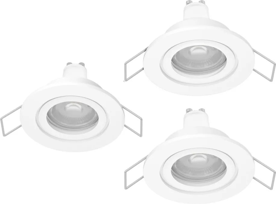 Eglo BARRANCO GU10 902235 Beépíthető spotlámpa 3x4.5W/GU10 ip44