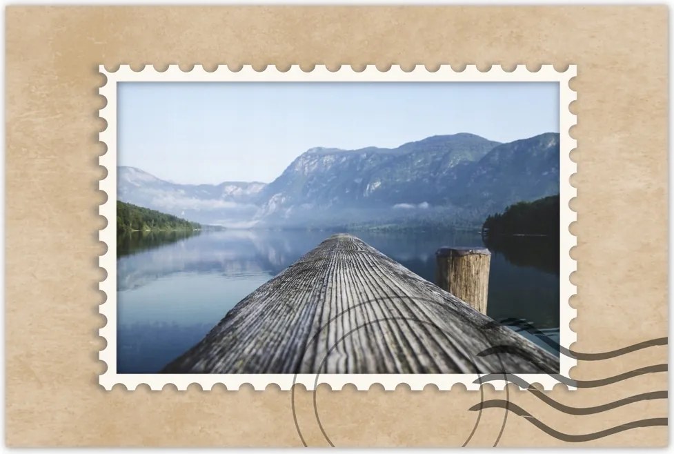 Poszterek 60x40 Hegyi kilátás