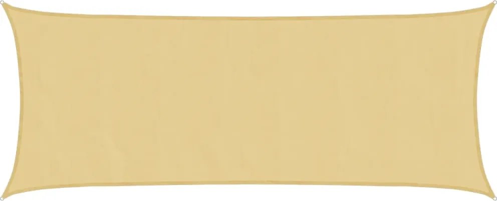 vidaXL homokszínű 100% oxford szövet napvitorla 4,5x2 m