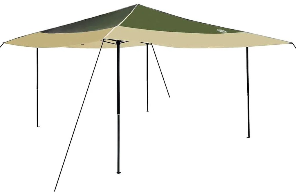 Pop-up napernyő sátor Zöld 400 x 400 cm szövet
