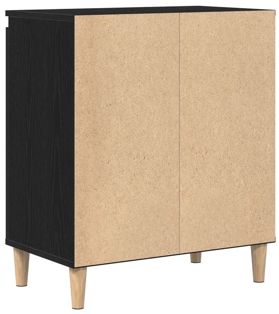 Fekete tölgy büfé 60x35x70 cm Szerelt fa