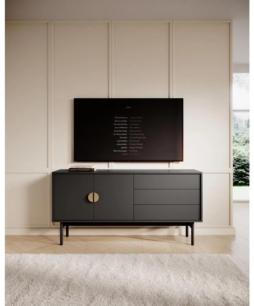 Tv szekrény/asztal Stellia S1 (fekete). 1099067