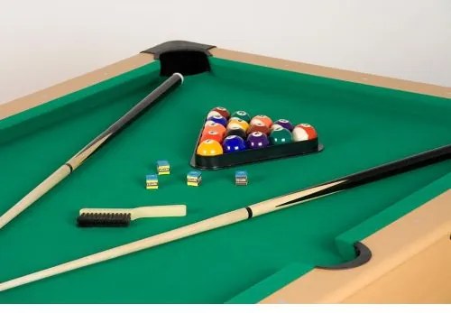 GamesPlanet® Biliárdasztal TRENDLINE zöld 6ft + tartozékok