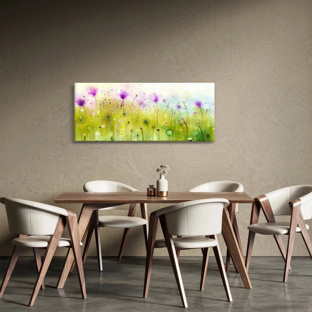 Kép - Réti virágok (120x50 cm)