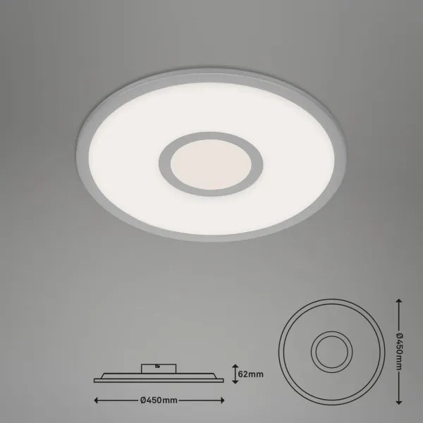 Brilo -LED RGB Dimmelhető mennyezeti lámpa CENTRO LED/24W/230V Wi-Fi Tuya + távirányító