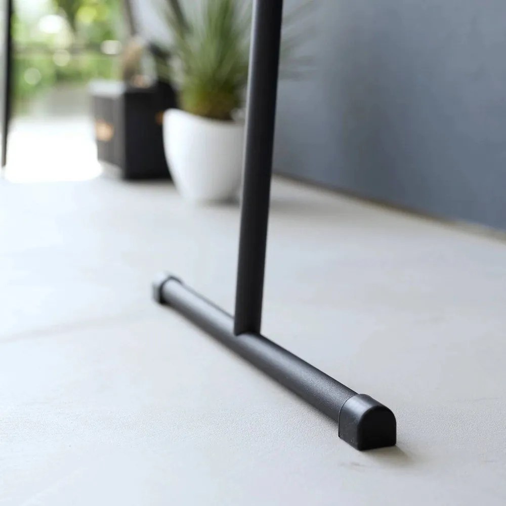 Fekete fém fali fogas 38,5 cm Tower – YAMAZAKI