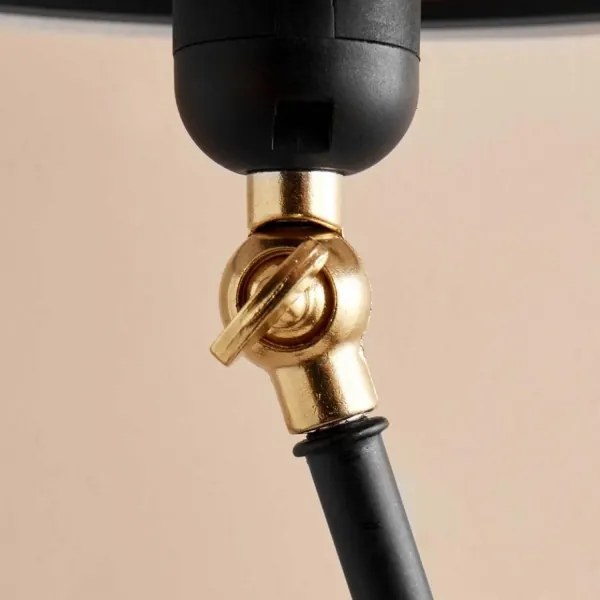 Állólámpa AYD 1xE27/40W/230V fekete