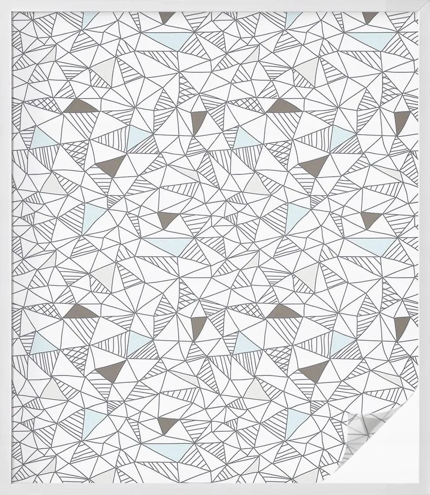 Ablaküveg fólia Adatvédelem Absztrakt formák 100x116 cm