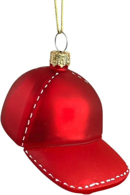 HANG ON üveg karácsonyfadísz baseball sapka