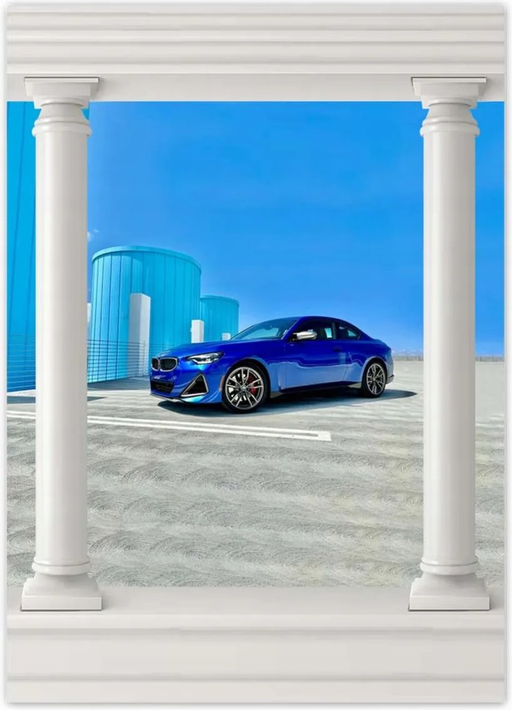 Poszterek 50x70 Kék Bmw Autó