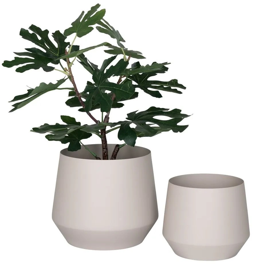 Fém kaspó szett 2 db-os ø 25 cm Trofa – House Nordic