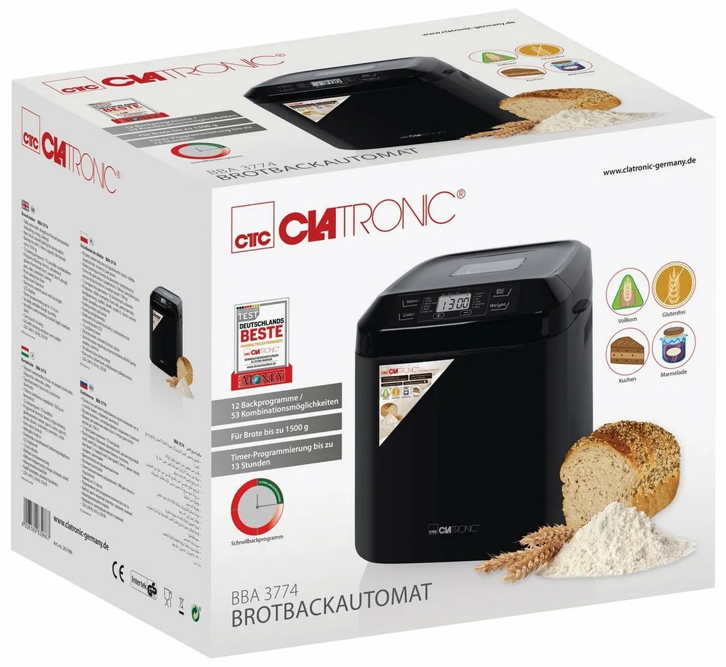 Clatronic BBA 3774 otthoni sütőgép