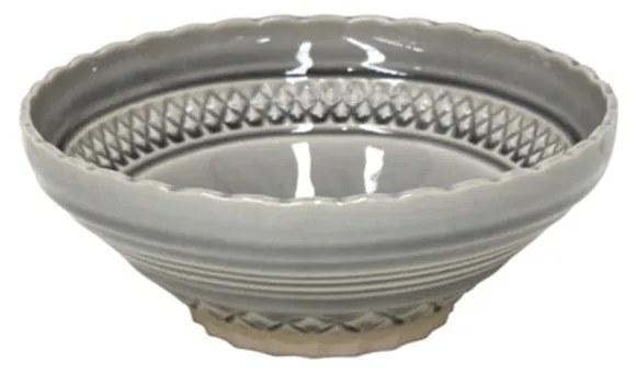 Cristal szürke agyagkerámia tál, ⌀ 18 cm - Costa Nova