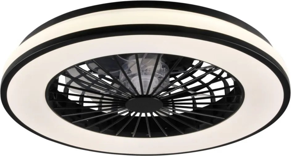 Polux KENYA 325808 Ventilátor 1x48W/LED 3000K-6000K 5300lm IP20