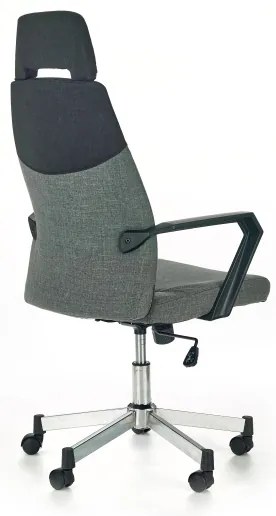 ELUN irodai szék, fekete/szürke