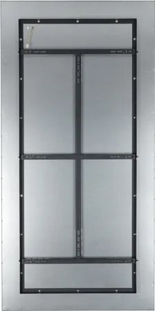 BRILAGI - LED dimmelhető mennyezeti lámpa SLIMFRAME LED/80W/230V 120x60 cm fekete + távirányító